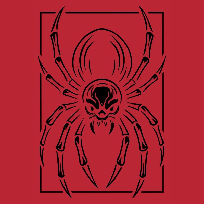 Stylized spider