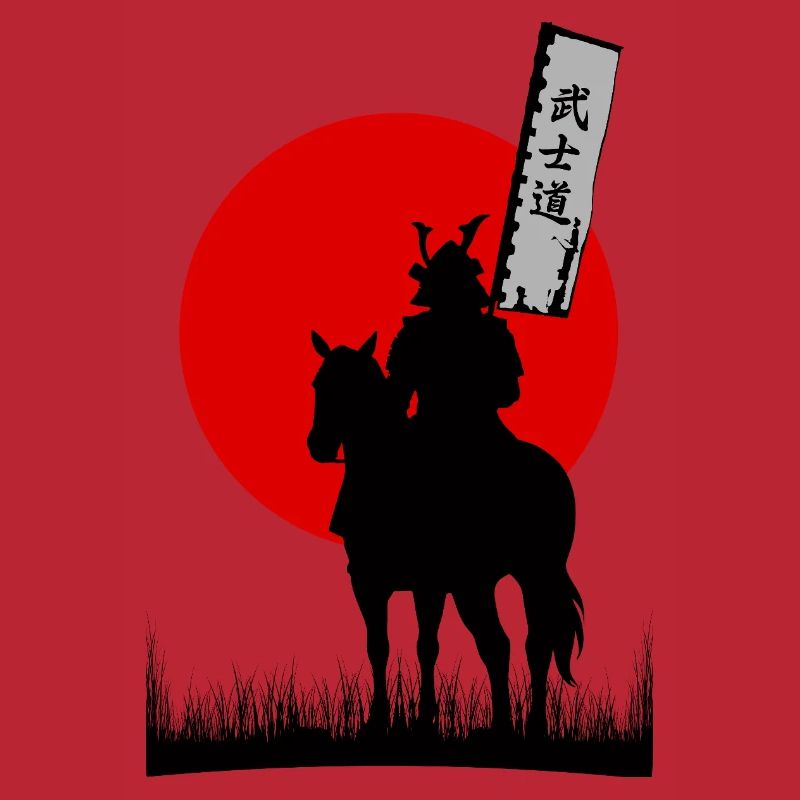 BUSHIDO, SAMURAI WARRIOR CODE | 8K CLEAN SILHOUTTE