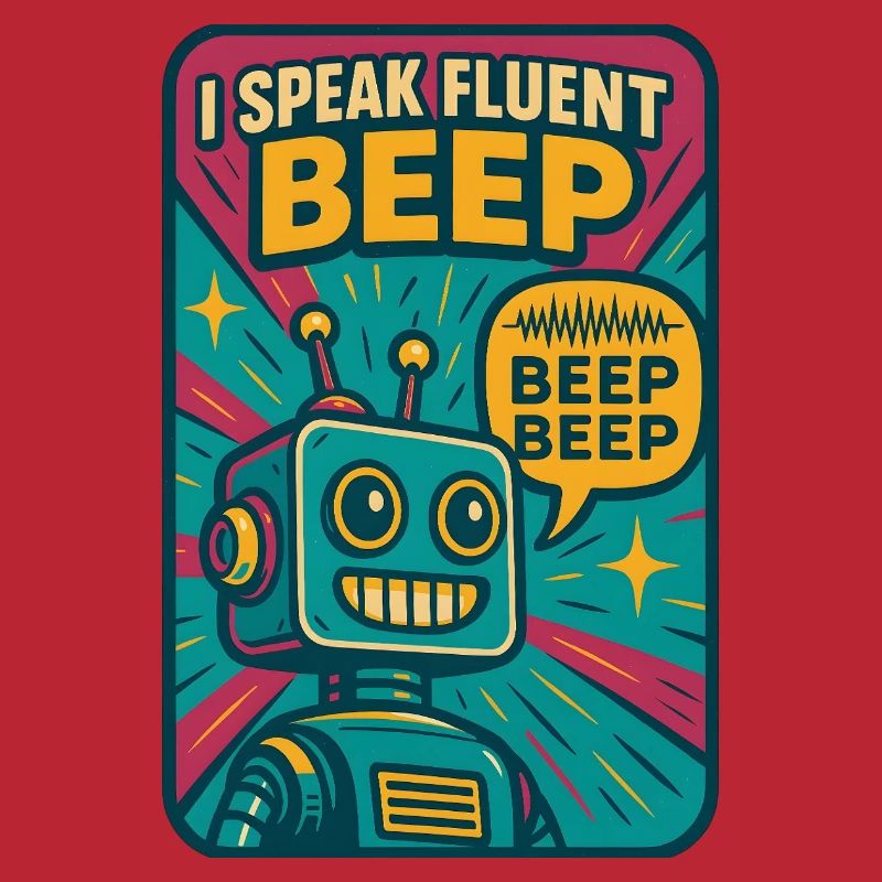 Bip fluide | Robot Science-Fi Nerd