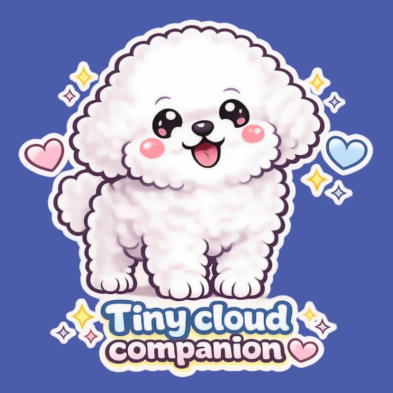 Cuddly Cloud Dog – Tiny Cloud Companion
