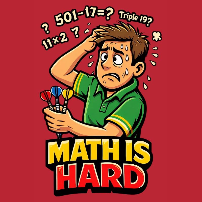Les maths, c’est des fléchettes difficiles