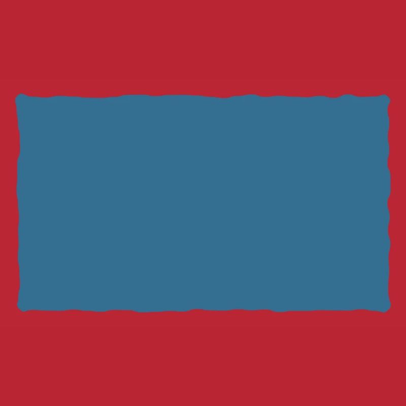 Cherry - rectangle blue