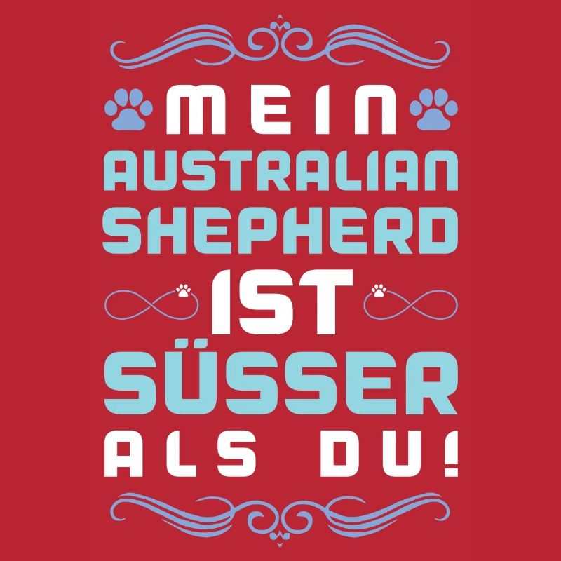 australischer shäferhund hund spruch