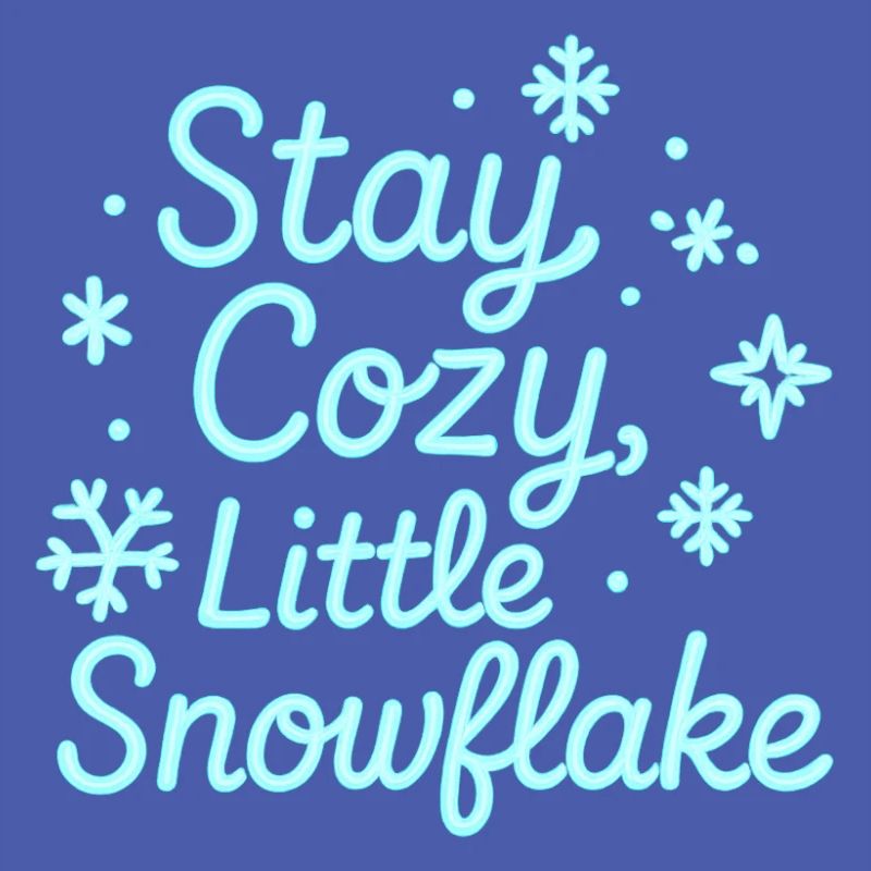 Reste Confortable Néon Script