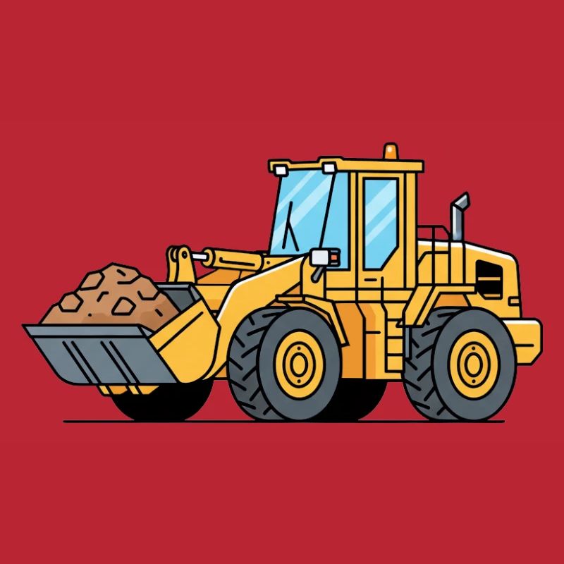 Wheel loader construction machine