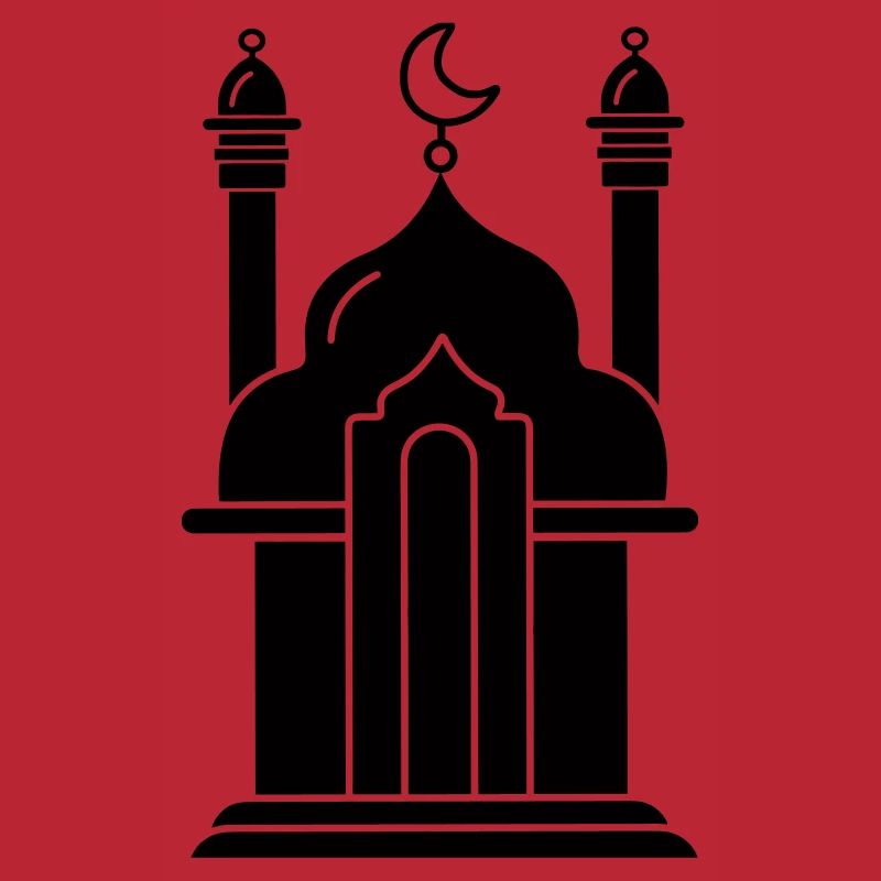 Maison de prière religieuse de la mosquée 000