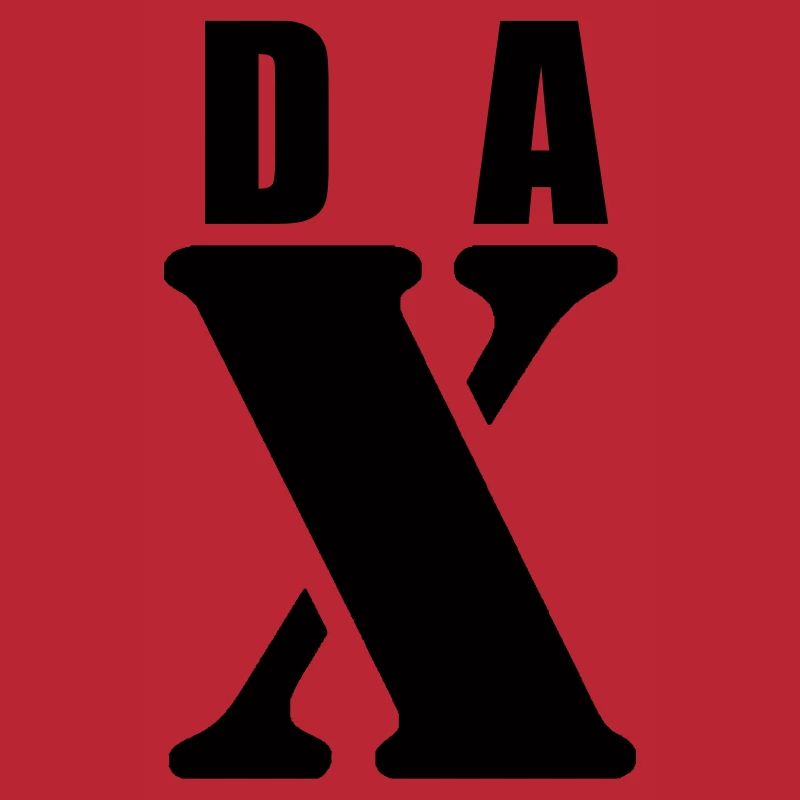 Dax – First Name Design | Minimal Typography