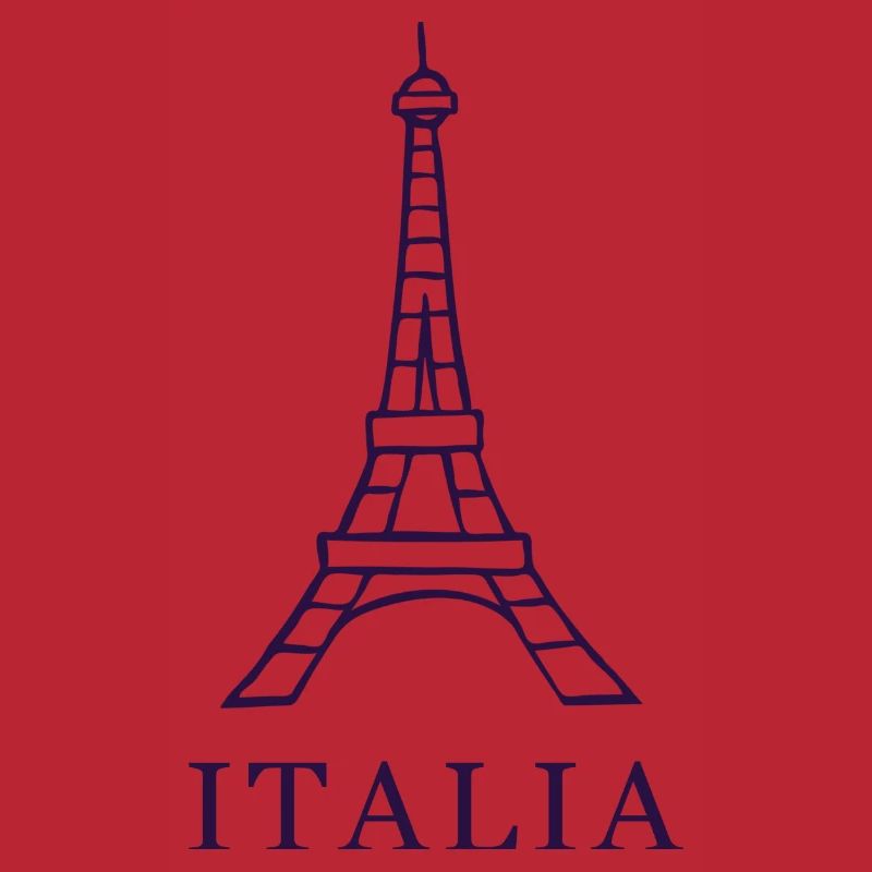 Italy Eiffel Tower design