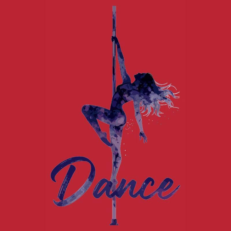 Silhouette de pole dance – Pole Art élégant