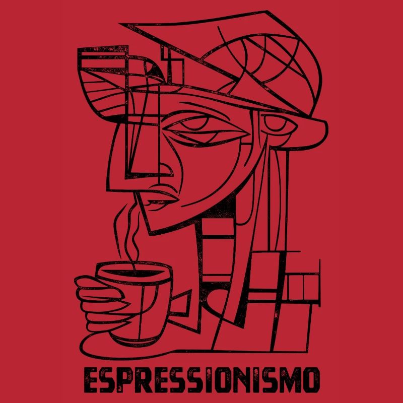 Espressionism - Espresso - Drinking Coffee