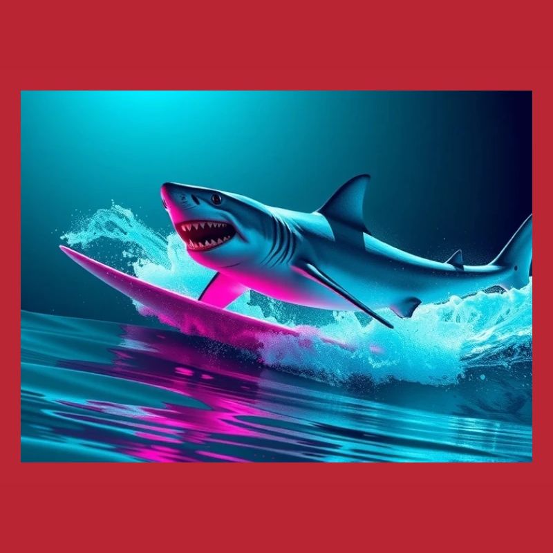 Neon Shark Sprinter Design