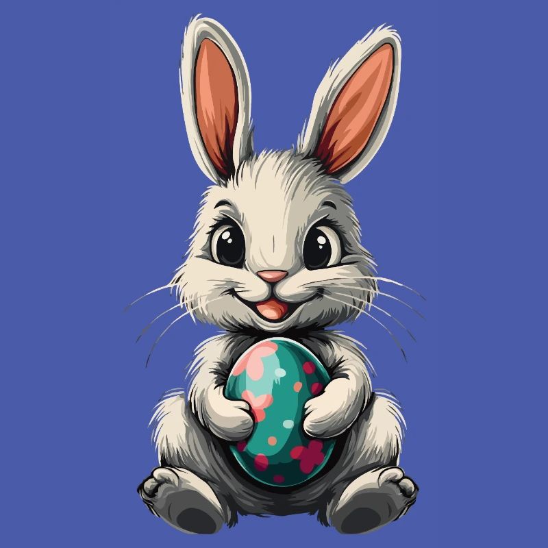Bunny Easter Rabbit Easter Egg Cute