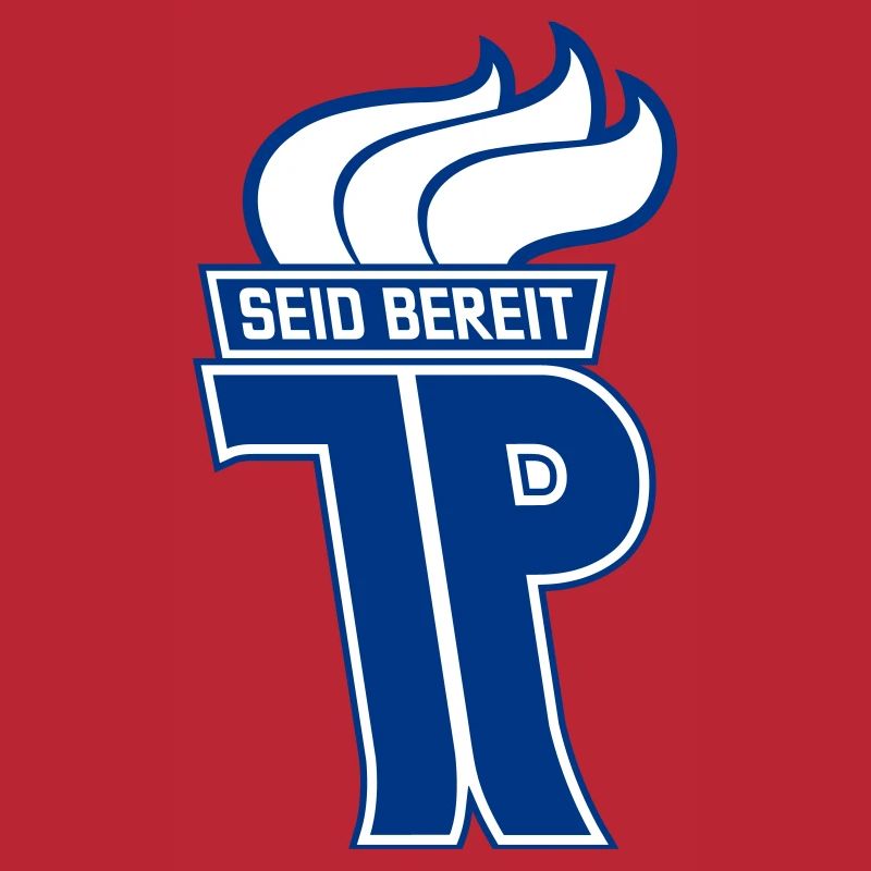 JP - Junge Pioniere Abzeichen (einfarbig)
