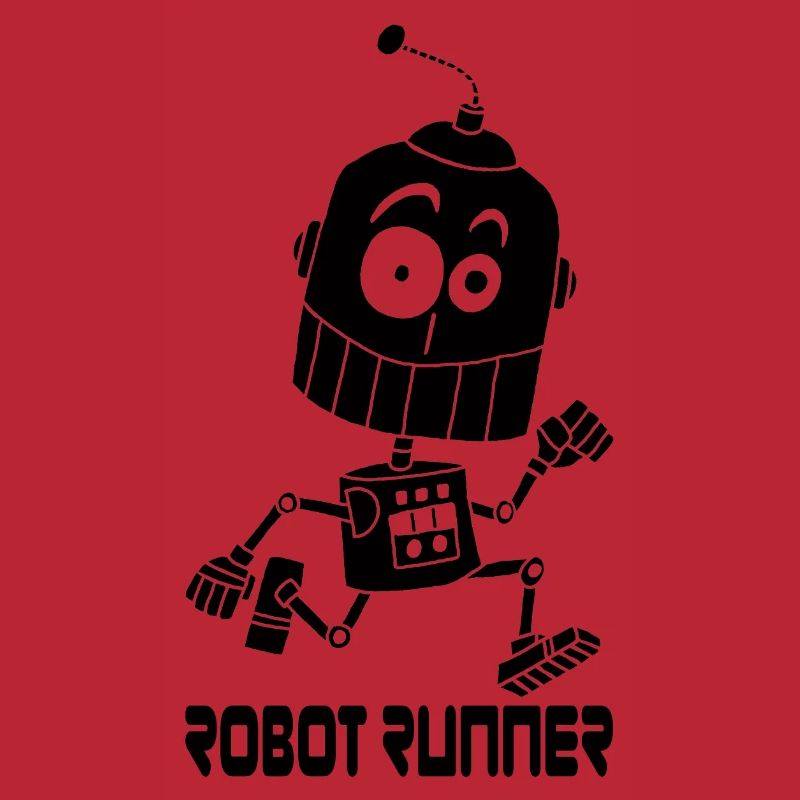 Black Robot Runner