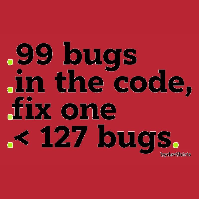 99 Fehler im Code zu beheben