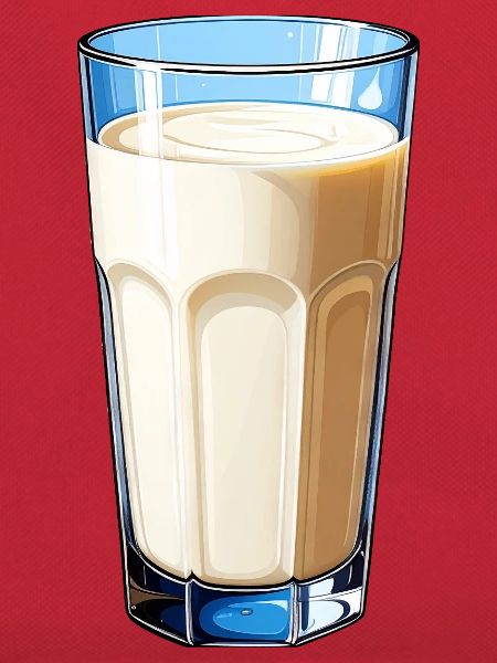 Ein Glas Milch