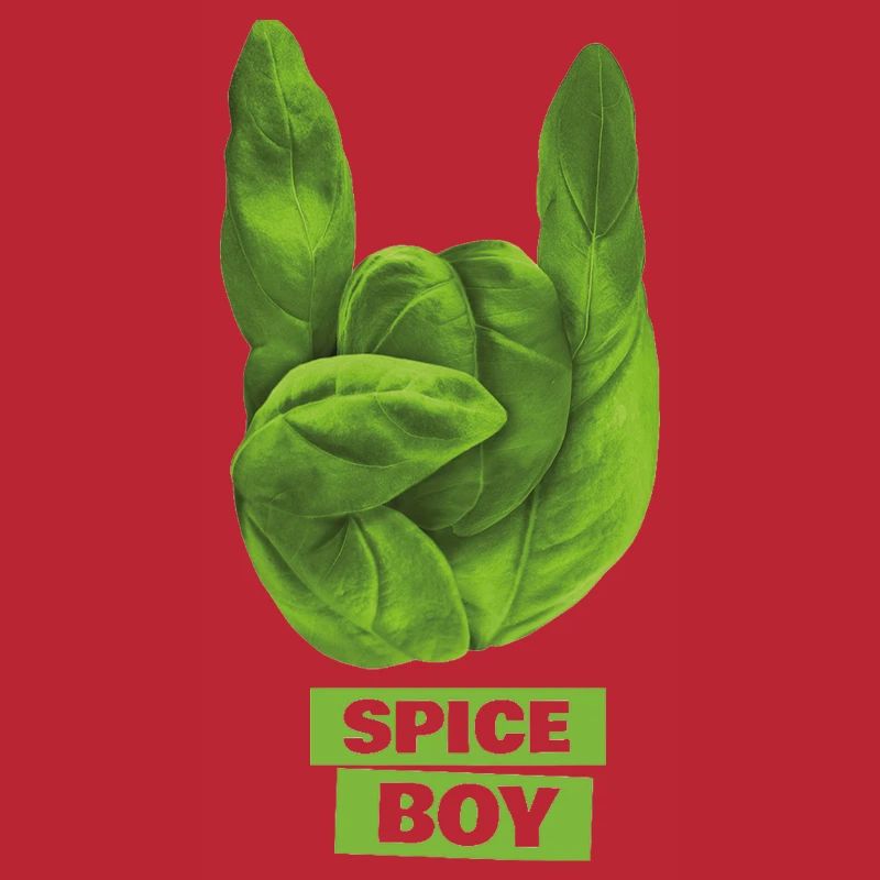 Spiceboy - Basil - Devil Horns - Rock 'n' Roll