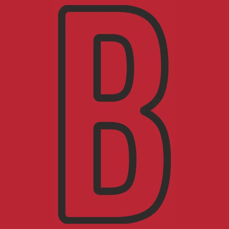 Letter B Typodesign