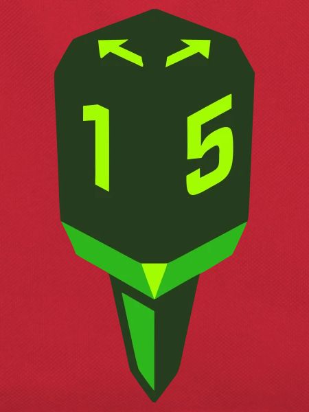 Golf Tee Abschlag Logo