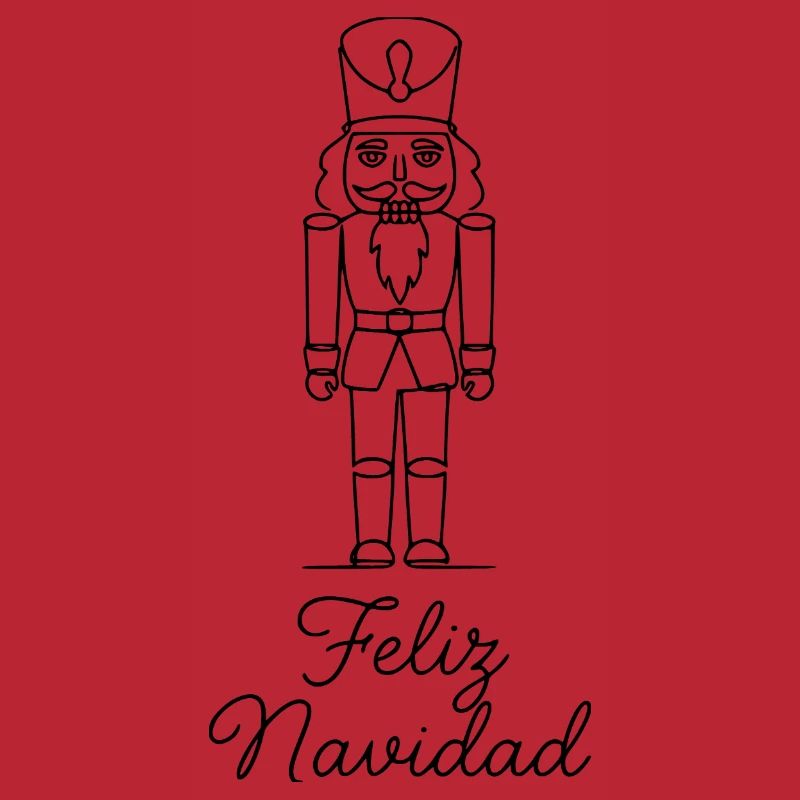 Feliz Navidad Nutcracker Christmas