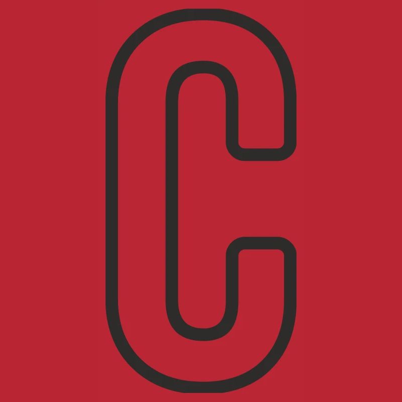 Buchstabe C Typodesign