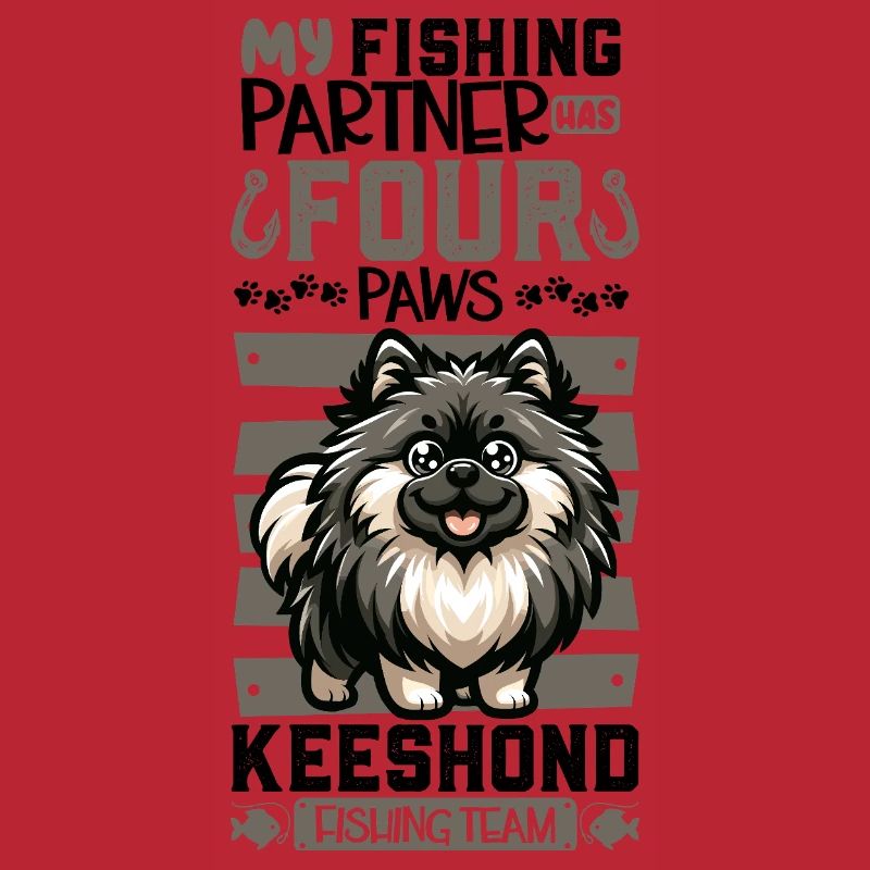 Fishing and Wolfspitz