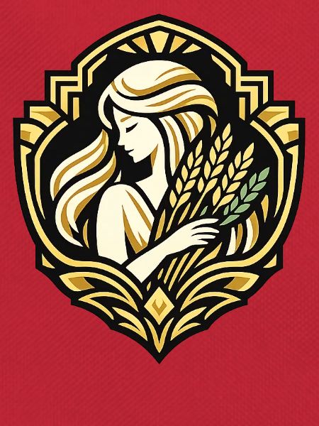 Golden Grain Queen Emblem