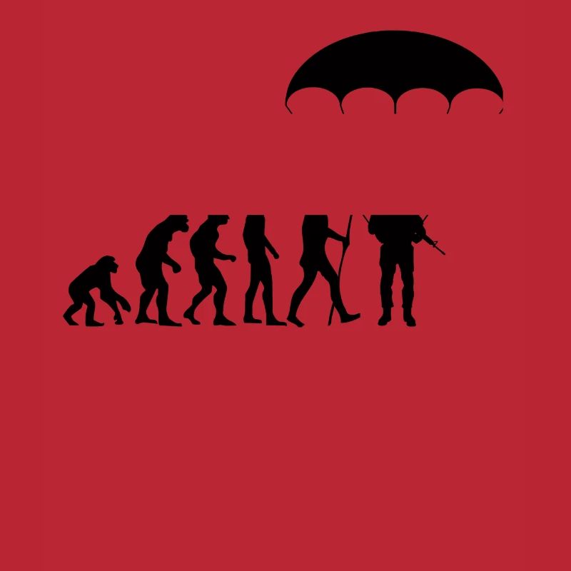 Evolution Fallschirmjäger Fallschirmspringer