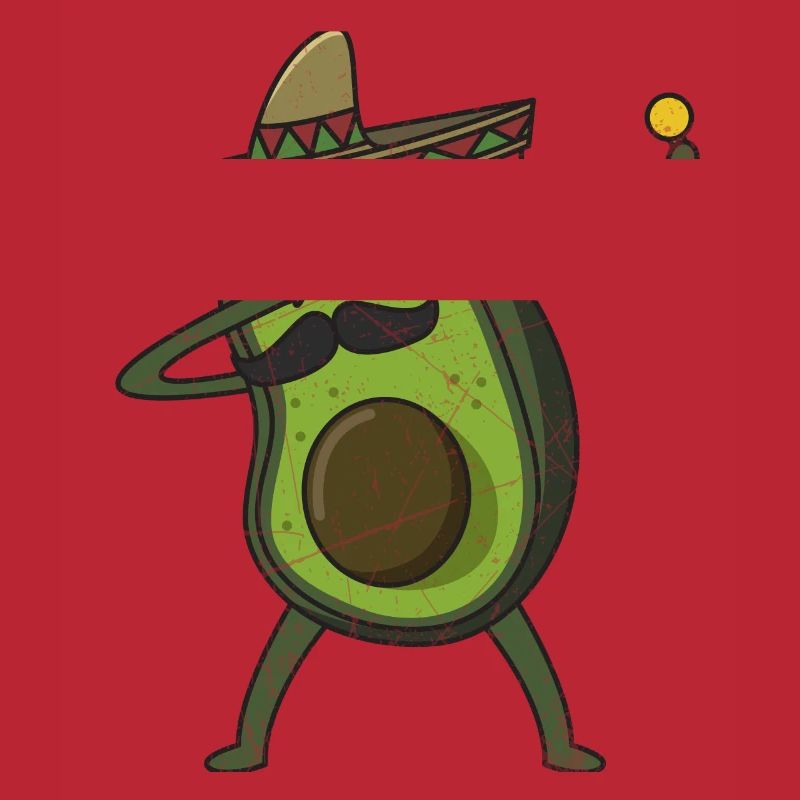 Avocado - Dab Pose - Dabbing - Geschenk