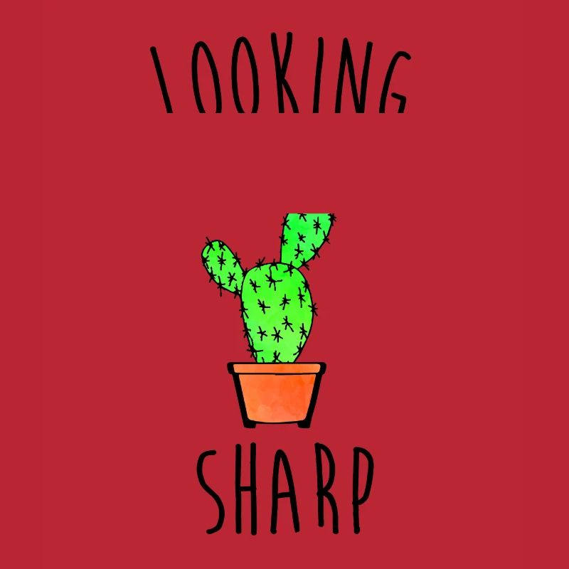Looking Sharp Cactus Pun