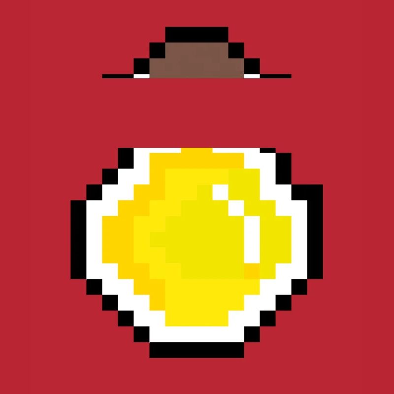 Trank gelb Pixel
