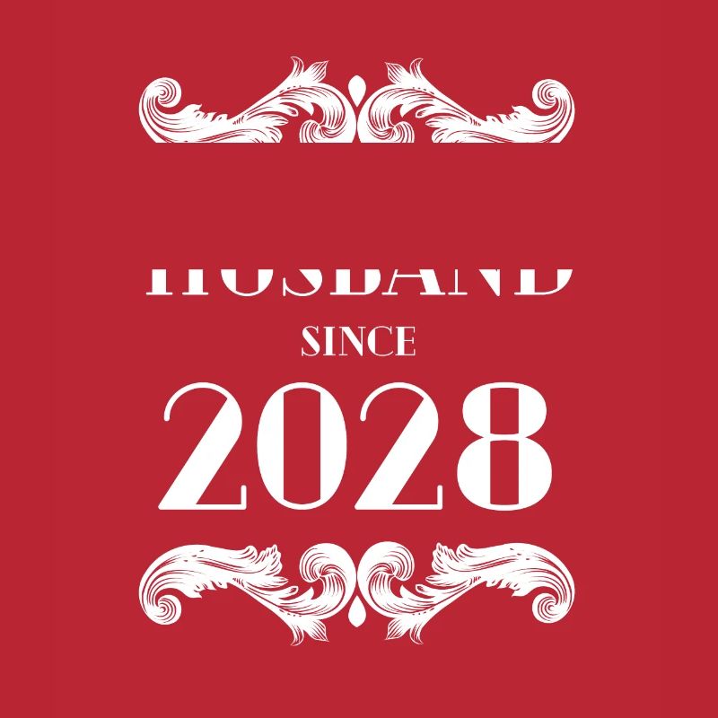 Bester Ehemann seit Hochzeitstag 2028