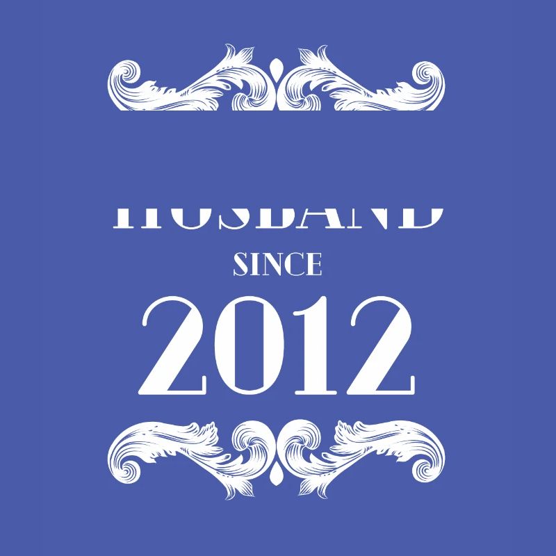 Bester Ehemann seit 2012 Hochzeitstag