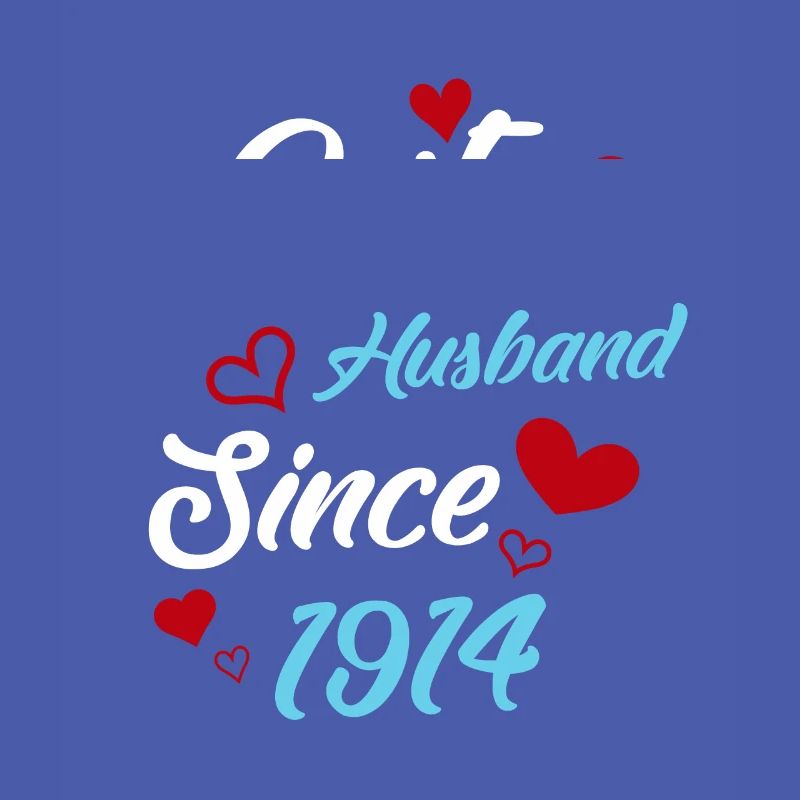 Bester Ehemann seit 1914 Hochzeit