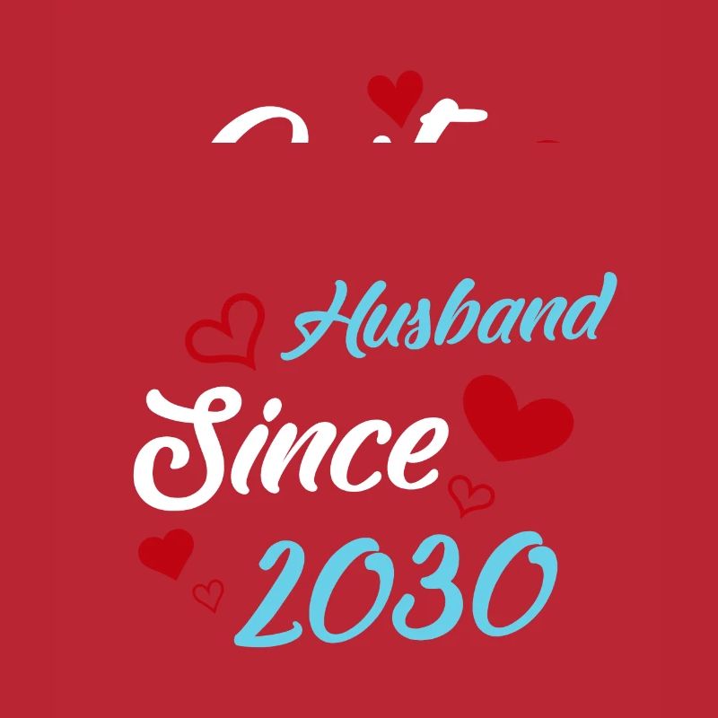 Bester Ehemann seit 2030 Hochzeit