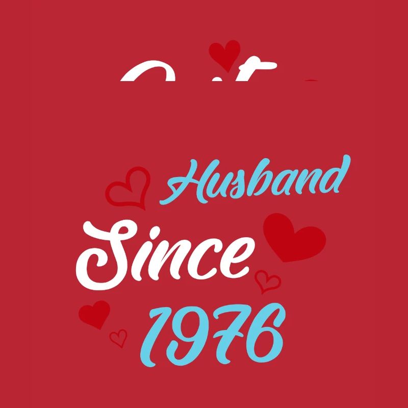 Bester Ehemann seit 1976 Hochzeit