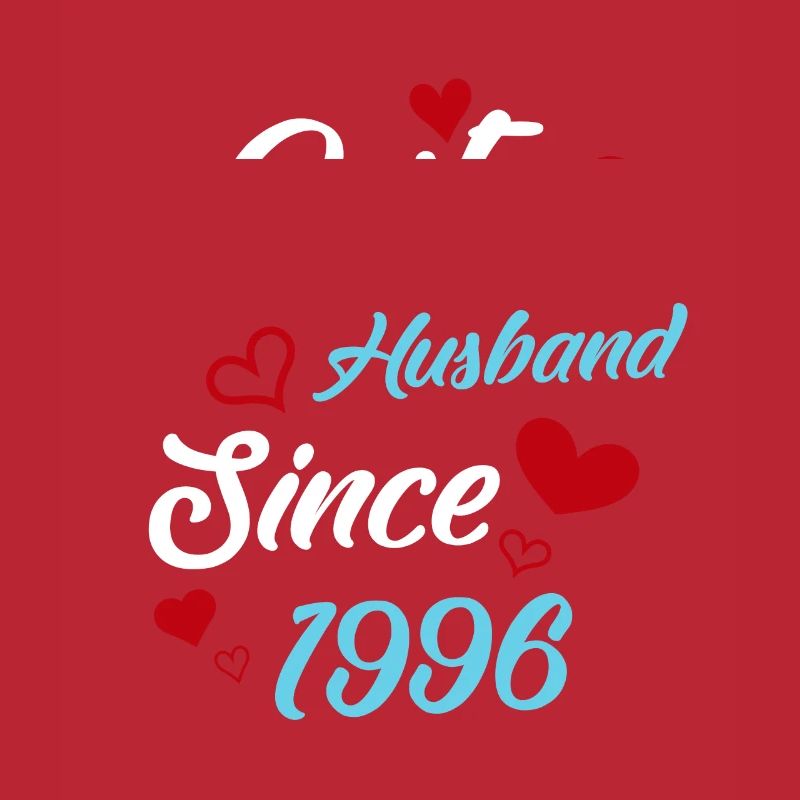 Bester Ehemann seit 1996 Hochzeit