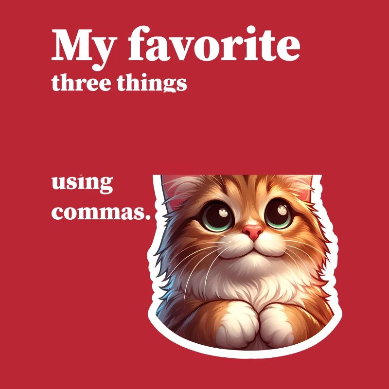 not using commas