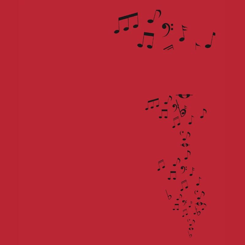 Flying Notes Black