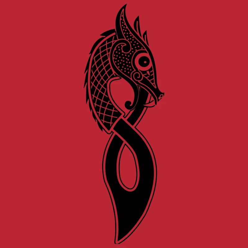 Jormungund die monströse Seeschlange oder der Drache