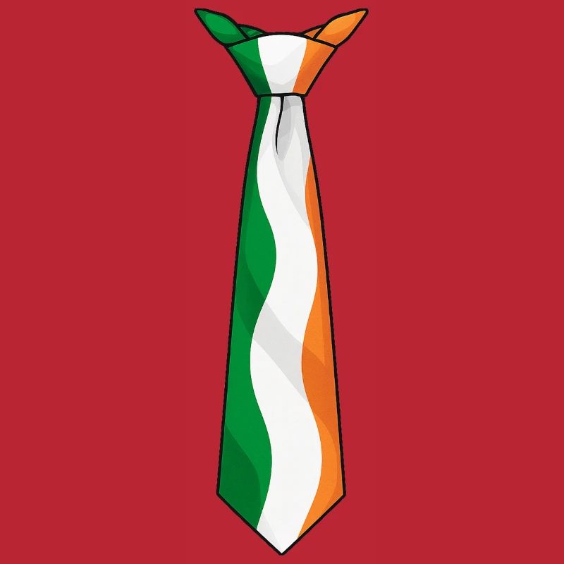 Cravate d’Irlande – Conception du drapeau