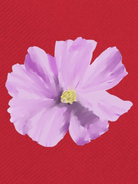 Lilas fleur aquarelle