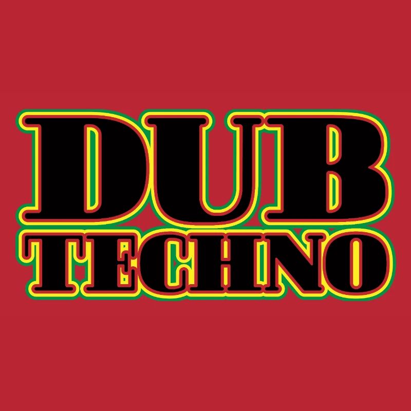 Dub Techno Neon Retro