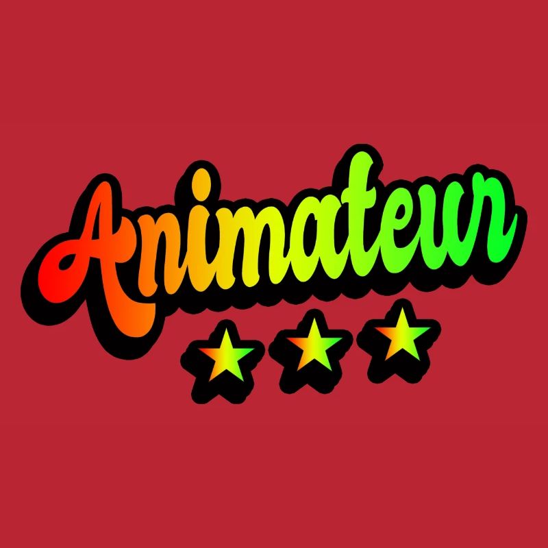 Animateur Regenbogen Design
