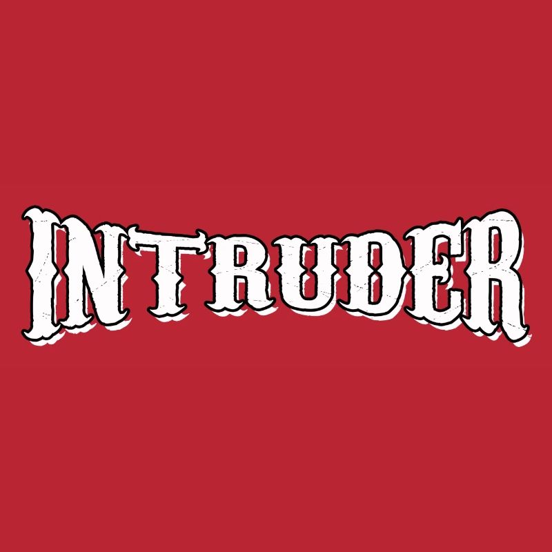 intruder hacker eindringling clan sticker computer