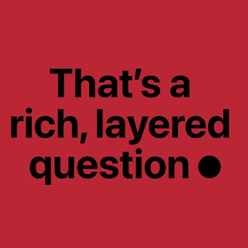 C’est une question riche et complexe