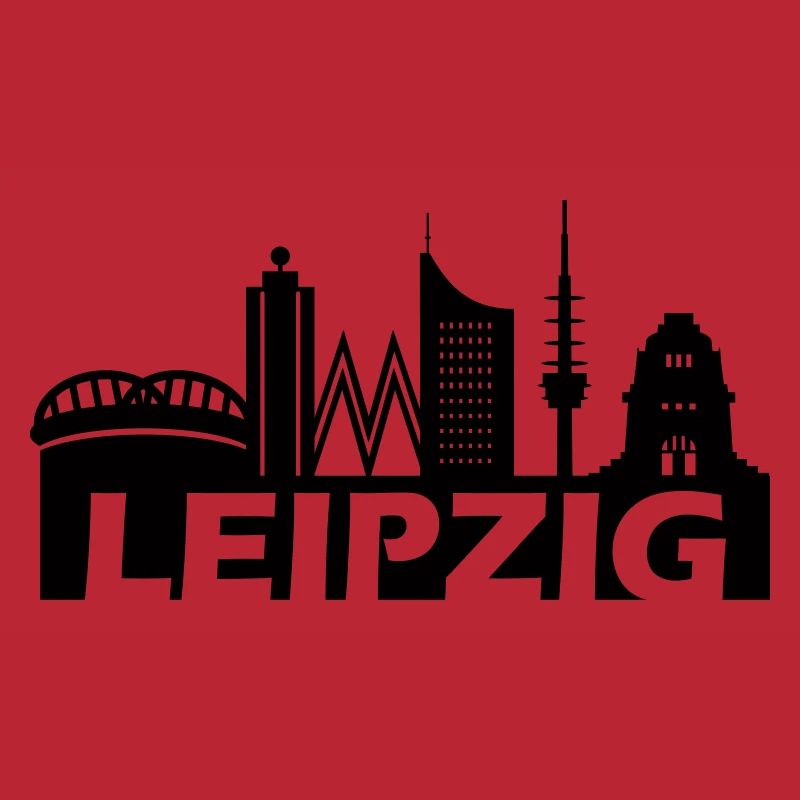 Leipzig skyline
