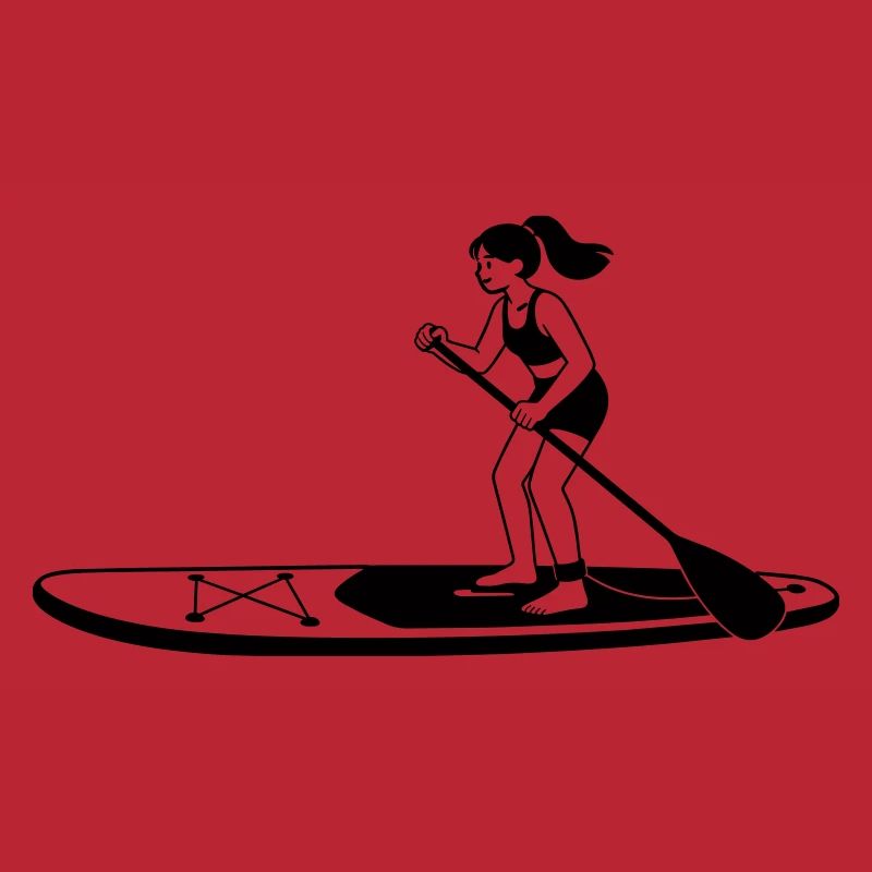 Paddleboard debout