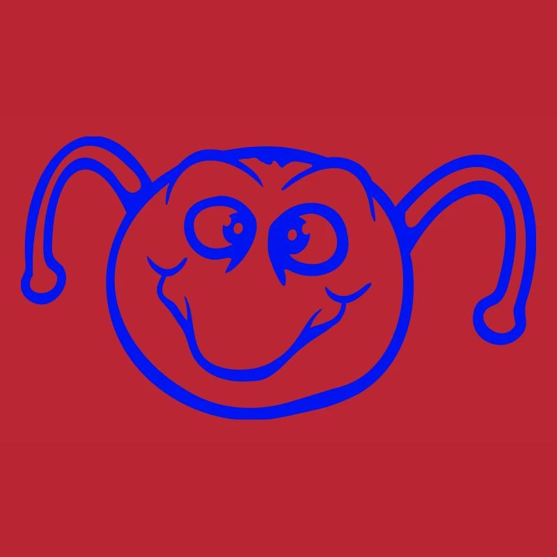 Chenille douce douce petits sourires amicale heureuse