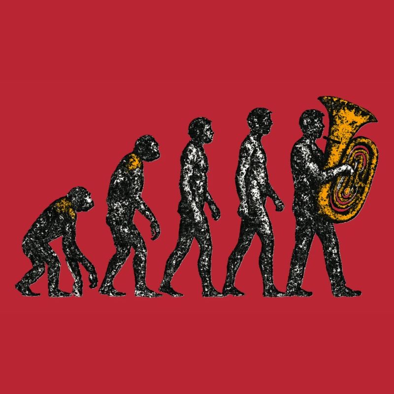 Évolution vers le design grunge du joueur de tuba